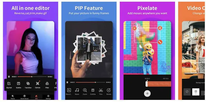 top 10 video editing film making app for android moddroid 8