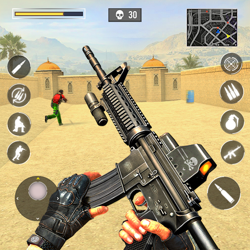Gun Shooter: Gun Games Offline Mod APK 1.1.4 (God Mode)(Weak enemy)
